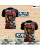 GOLD CLUB Limited Edition Japanese Style Short Sleeve Jersey/ Anime One Piece Luffy Shirt/ Japan Cartoon Tshirt