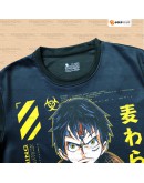 GOLD CLUB Limited Edition Japanese Style Short Sleeve Jersey/ Anime One Piece Luffy Shirt/ Japan Cartoon Tshirt