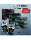 3pcs Body Love Men Boxer Underwear