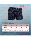 3pcs Body Love Men Boxer Underwear