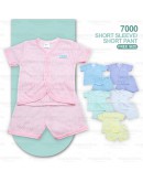 BAJU BAYI BERLUBANG SET /BABY EYELET SUIT
