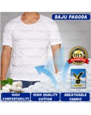 Baju Pagoda Eagle King Cotton Plain Round Neck T Shirt