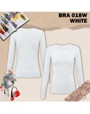 Muslimah Baju Inner lengan Panjang Elasticated Girls Long Sleeve Muslimah Inner Wear #018