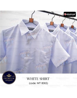GOLD CLUB Primary Short Sleeve White Shirt