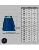 GOLD CLUB School Uniform Navy Blue Half Skirt / Sekolah Menengah Skirt Pengawas