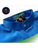 GOLD CLUB Baju Melayu Cekak Musang Set Baju Melayu Slim Fit Sekolah KAFA/ Cekak Musang Warna Biru 