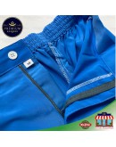 GOLD CLUB Baju Melayu Cekak Musang Set Baju Melayu Slim Fit Sekolah KAFA/ Cekak Musang Warna Biru 