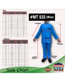 GOLD CLUB Baju Melayu Cekak Musang Set Baju Melayu Slim Fit Sekolah KAFA/ Cekak Musang Warna Biru 