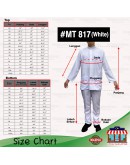 GOLD CLUB Baju Melayu Cekak Musang Set Baju Melayu Slim Fit Sekolah KAFA/ Cekak Musang Warna Putih