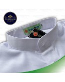 GOLD CLUB Baju Melayu Cekak Musang Set Baju Melayu Slim Fit Sekolah KAFA/ Cekak Musang Warna Putih