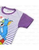 Kids Short Sleeve Cotton T-shirt/ Baju Budak Lengan Pendek #116