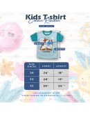Kids Short Sleeve Cotton T-shirt/ Baju Budak Lengan Pendek #116