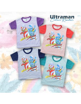 Kids Short Sleeve Cotton T-shirt/ Baju Budak Lengan Pendek #116