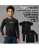 Kids Compression Sport Top Fitness / Long Sleeve & Short Sleeve / Quick Dry Tights / Elasticity Fitness #804 #804A