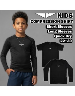 Kids Compression Sport Top Fitness / Long Sleeve & Short Sleeve / Quick Dry Tights / Elasticity Fitness #804 #804A