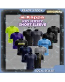 Kappa Kid Microfiber Short Sleeve Jersey/ Unisex Quick Dry Microfiber T-shirt/ Jersi Budak Lengan Pendek
