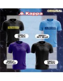 Kappa Kid Microfiber Short Sleeve Jersey/ Unisex Quick Dry Microfiber T-shirt/ Jersi Budak Lengan Pendek
