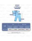 New Born Baby Cotton Cloth Set Long & Short Sleeve / Baju Bayi Seluar Panjang Clothing Unisex