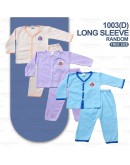 New Born Baby Cotton Cloth Set Long & Short Sleeve / Baju Bayi Seluar Panjang Clothing Unisex