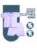New Born Baby Cotton Suit Set/ Baju Bayi Clothing Unisex