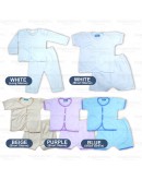 New Born Baby Cotton Suit Set/ Baju Bayi Clothing Unisex