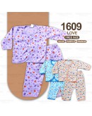 New Born Baby Cotton Suit Set Long & Short Sleeve / Baju Bayi Clothing Unisex
