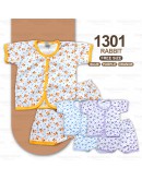 New Born Baby Cotton Suit Set Long & Short Sleeve / Baju Bayi Clothing Unisex