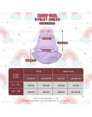 Baby Girl Eyelet Dress Suit/ Dress Bayi Berlubang/ Baby Girl Set 6-12 /12-18 Months