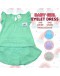Baby Girl Eyelet Dress Suit/ Dress Bayi Berlubang/ Baby Girl Set 6-12 /12-18 Months #1287_B