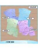 Baby Singlet Eyelet Set / Baju Bayi Berlubang #CW 203
