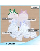 Baby Singlet Eyelet Set / Baju Bayi Berlubang #CW 288