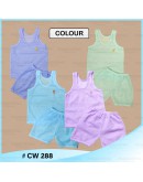 Baby Singlet Eyelet Set / Baju Bayi Berlubang #CW 288