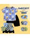 (1-3Y) Kids Boy's Clothes Suit Set/ Summer Boy's T-shirt & Short Pant/ Baju Set Budak Lelaki