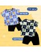 (1-3Y) Kids Boy's Clothes Suit Set/ Summer Boy's T-shirt & Short Pant/ Baju Set Budak Lelaki