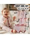 Baju Bayi Perempuan Set 0-18 Month/ Baby Girl Cotton Cloth Set #H118-C,E,F