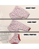 Baju Bayi Perempuan Set 0-18 Month/ Baby Girl Cotton Cloth Set #H118-C,E,F
