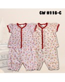 Baju Bayi Perempuan Set 0-18 Month/ Baby Girl Cotton Cloth Set #H118-C,E,F