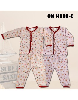 Baju Bayi Perempuan Set 0-18 Month/ Baby Girl Cotton Cloth Set #H118-C,E,F