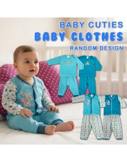 6-18 Month Kids Baby Boy Suit/ Baju Set Bayi Lelaki/ Baju Tidur Baby #H302C