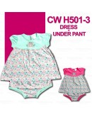 Baju Bayi Perempuan Set 0-18 Month/ Baby Girl Cotton Cloth Set #H501
