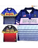 GOLD CLUB Jersi Kolar Oversized Malaysia/High Quality Oversized Retro Collar Casual Jersey #GS 100