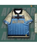 GOLD CLUB Jersi Kolar Oversized Malaysia/High Quality Oversized Retro Collar Casual Jersey #GS 100