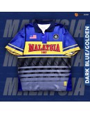 GOLD CLUB Jersi Kolar Oversized Malaysia/High Quality Oversized Retro Collar Casual Jersey #GS 100