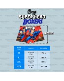  3pcs BOY SUPER HERO BOXERS / BOXER SUPER HERO BUDAK / SELUAR DALAM BUDAK LELAKI LABUBU #1132 