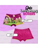 3pcs GIRL'S LOVELY HAPPY BOXERS / CUTE LABUBU UNDERWEAR / SELUAR DALAM BUDAK PEREMPUAN #1133