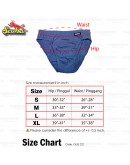 Scuba Underwear 3pcs/ 100% Cotton Underwear/ Seluar Dalam
