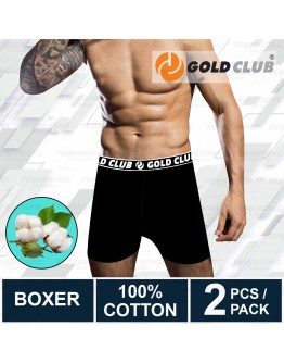 GOLD CLUB 2 in 1 Men Boxer/ 100% Cotton 