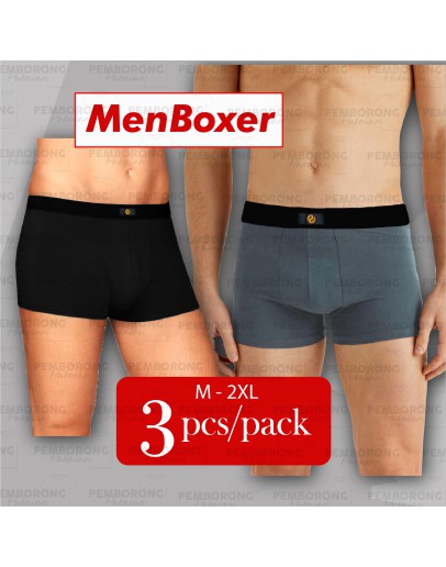 Seluar Boxer Lelaki / Men Boxer Underwear/ Plus size Boxer Underwear