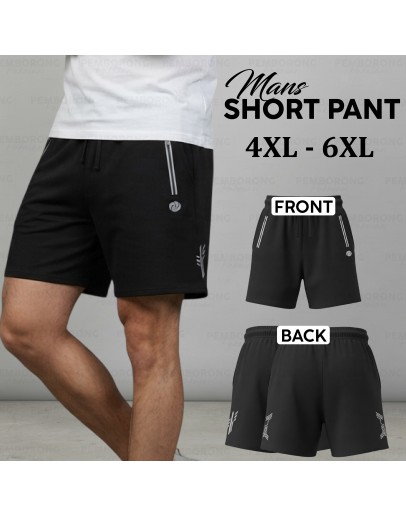 4XL-6XL SELUAR SUKAN PENDEK GOLD CLUB / GOLD CLUB MEN /TRAINING SHORT PANT / SELUAR PENDEK #HP 1427