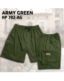 Seluar Pendek Lelaki Men Cargo Short Pants Cargo Shorts Drawstring Shorts Cargo shorts Pants men Casual #HP 702